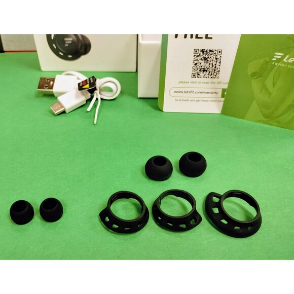 Letsfit T20 Wireless Stereo Earbuds Accessories ONLY Lets Fit Charger Cord Pads - Picture 2 of 9